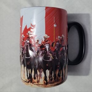 RCMP Embossed Scene Coffee Mug